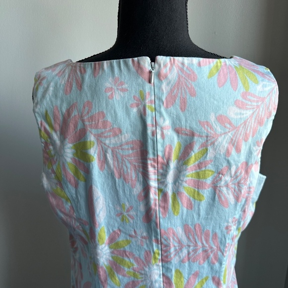 *BROOKS BROTHERS* Pastel Sleeveless Dress Size 12 - Picture 3 of 7